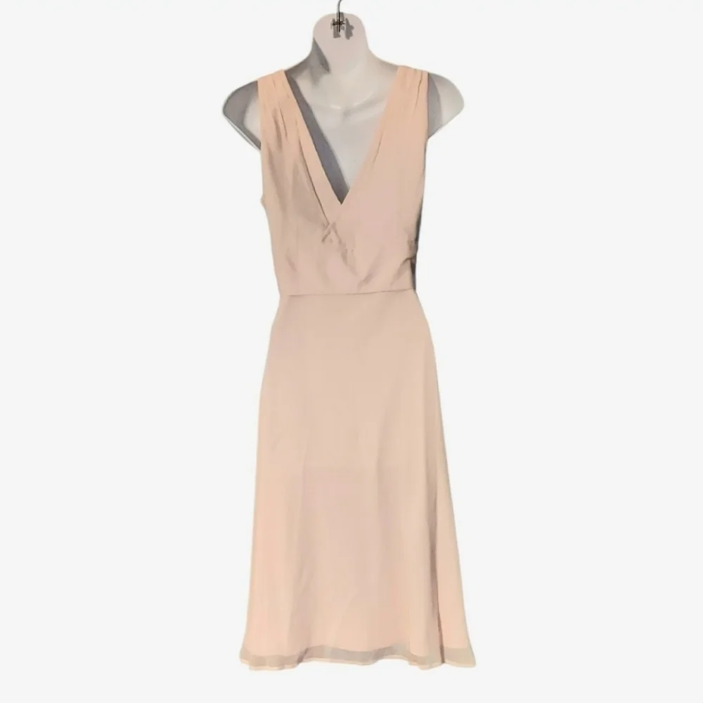 NWT J. Crew Special Occasion Silk Blush Pink Sophia Dress ~sz 6